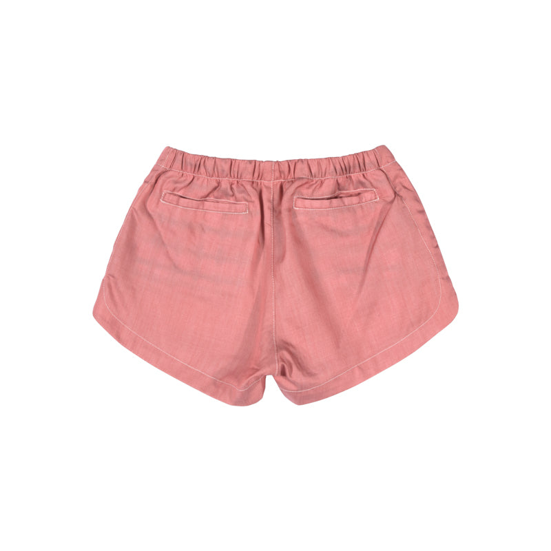 paper wings chambray shorts - pink