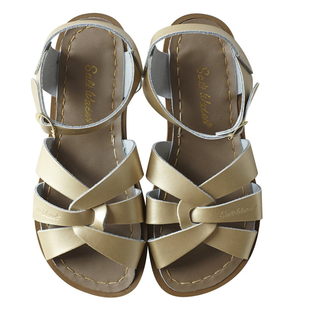 salt water sandals women's - gold