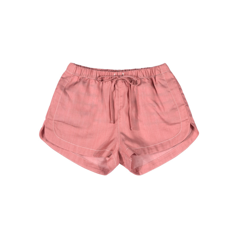 paper wings chambray shorts - pink