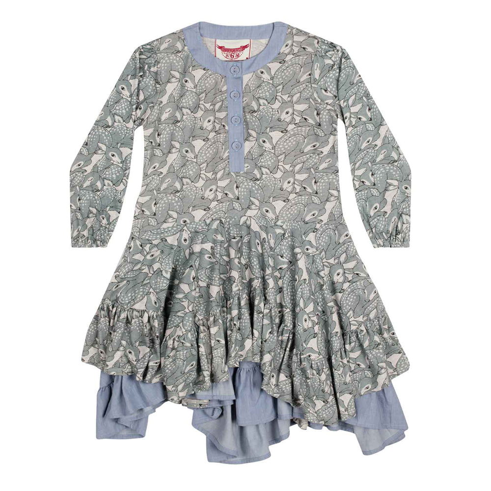 paper wings fawns frilled dress