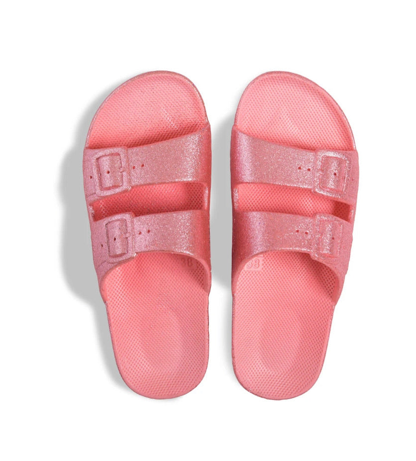 Freedom moses glitter online slides