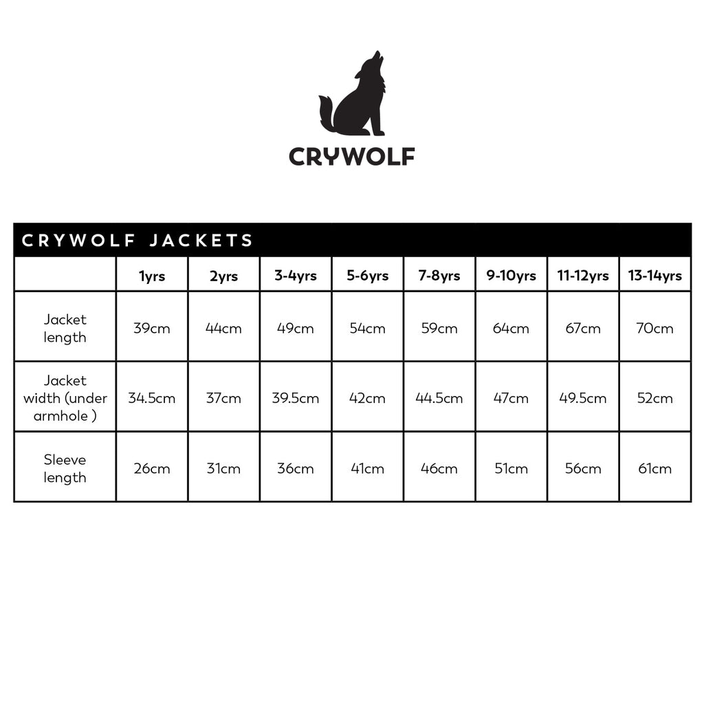 Crywolf Play Jacket Large Spots Raincoat