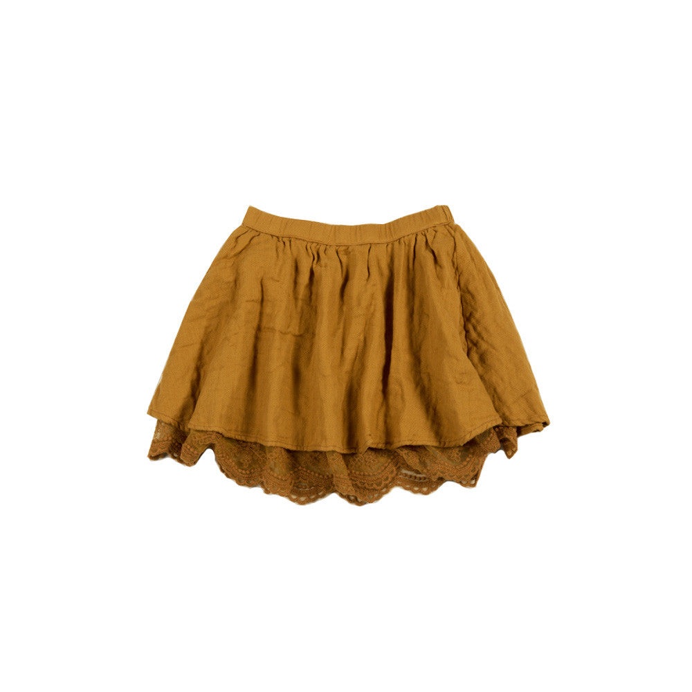 rylee and cru ginger lace mini skirt