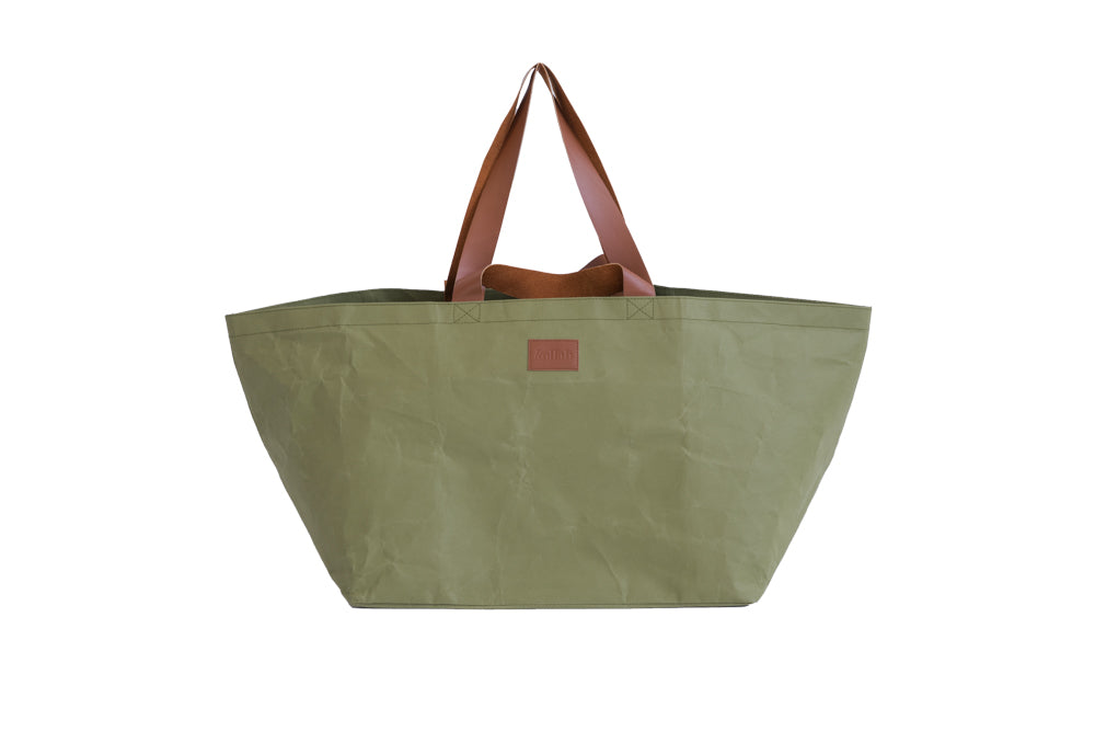 PAPER by Kollab beach bag - Olive